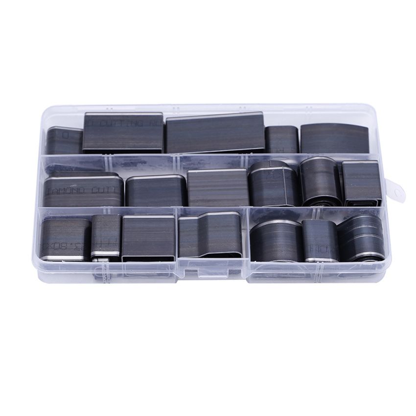 One Hole Steel Hollow  Punch Set Leathercraft DIY Tool With Case