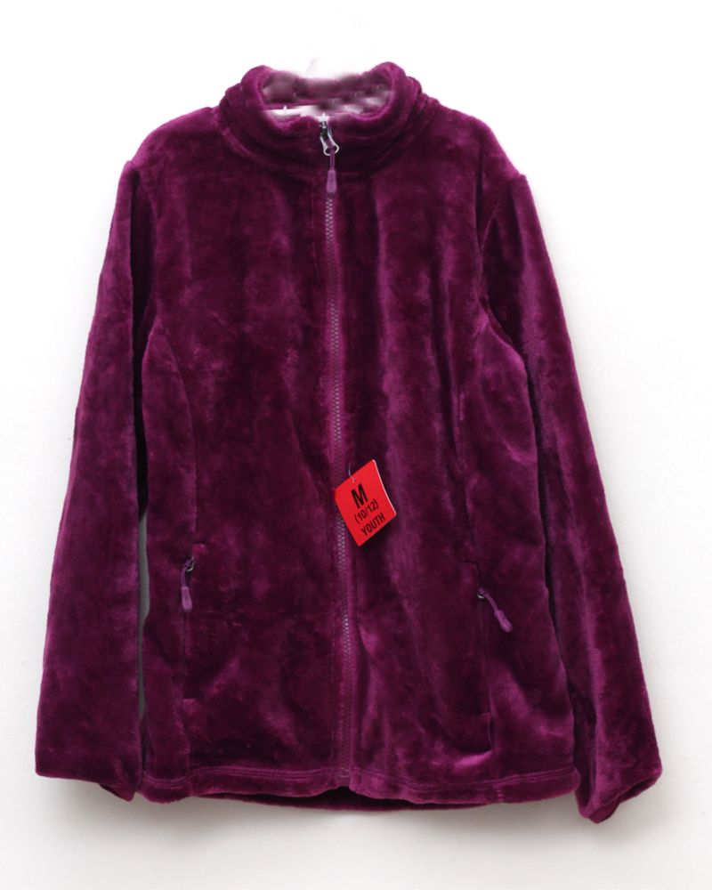 Zipper Sweatshirt - Wine