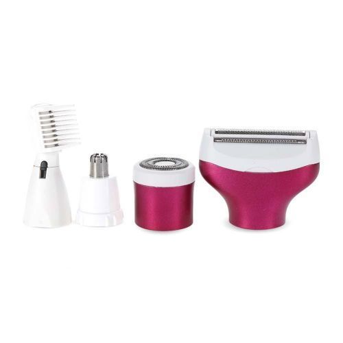 4 IN 1 Portable Lady Grooming Kit Women Mini Electric Shaving Cutter Set
