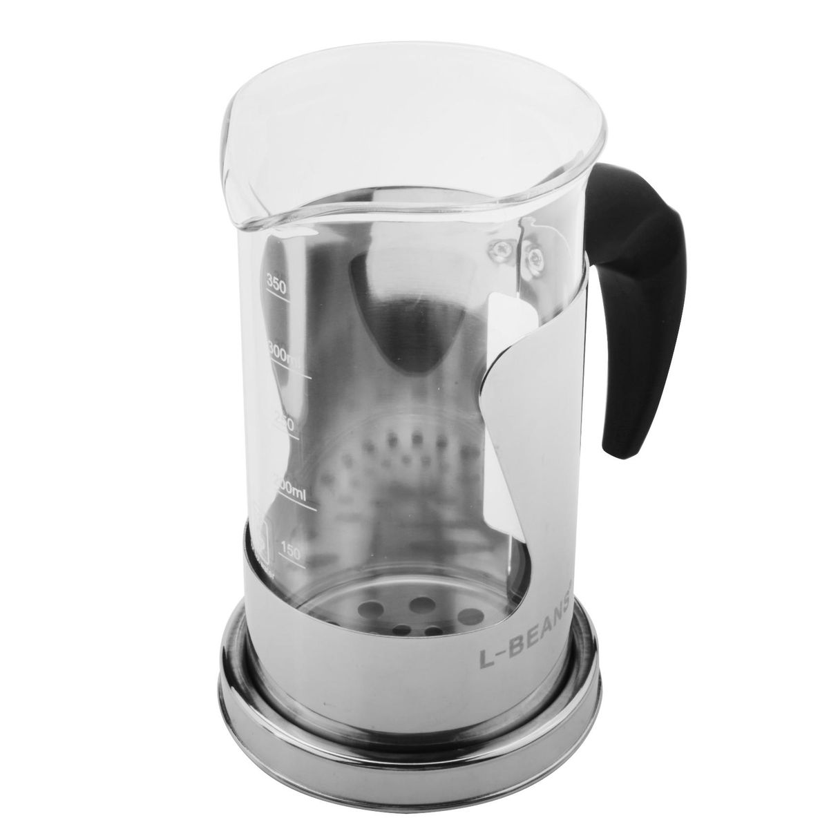 L-BEANS Coffee Pot Method Pressure Pot for Glass Tea Filter