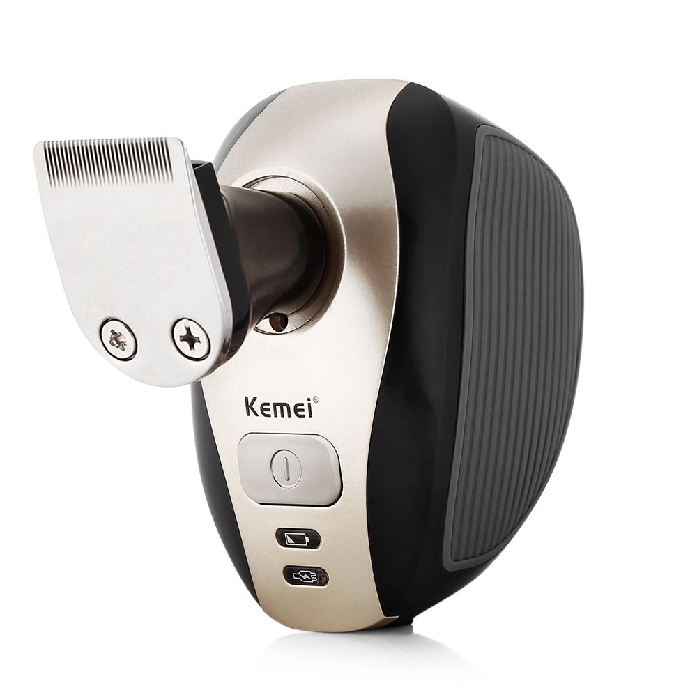 KM - 1000 4D Male Face Care 5-in-1 Suit Replaceable Portable Razor Nose Trimmer Hair Clipper Electric Shaver