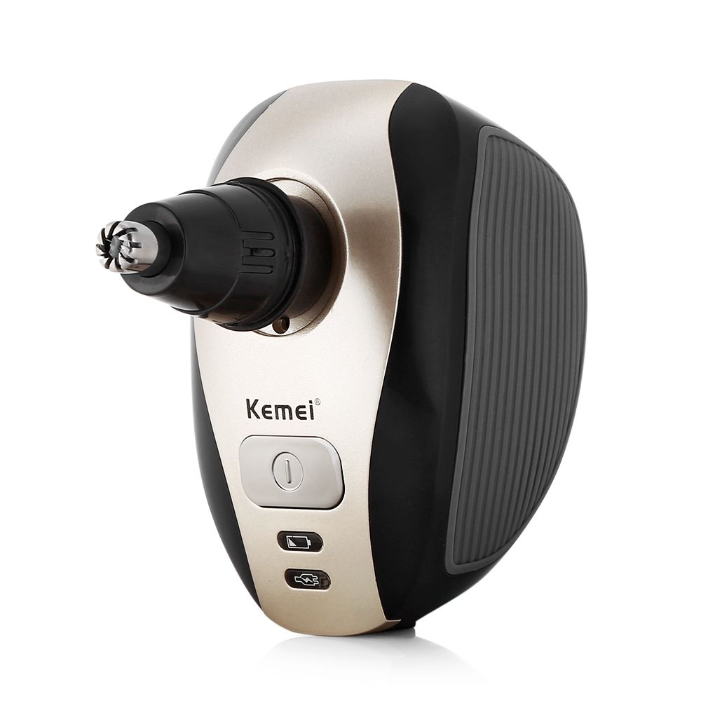 KM - 1000 4D Male Face Care 5-in-1 Suit Replaceable Portable Razor Nose Trimmer Hair Clipper Electric Shaver