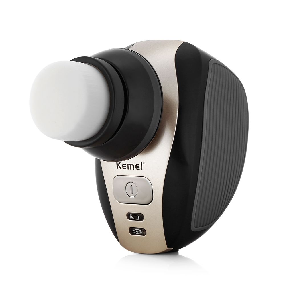 KM - 1000 4D Male Face Care 5-in-1 Suit Replaceable Portable Razor Nose Trimmer Hair Clipper Electric Shaver