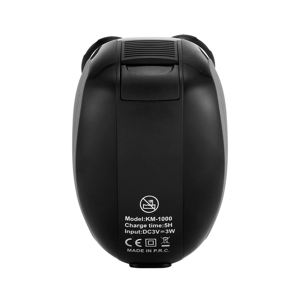 KM - 1000 4D Male Face Care 5-in-1 Suit Replaceable Portable Razor Nose Trimmer Hair Clipper Electric Shaver