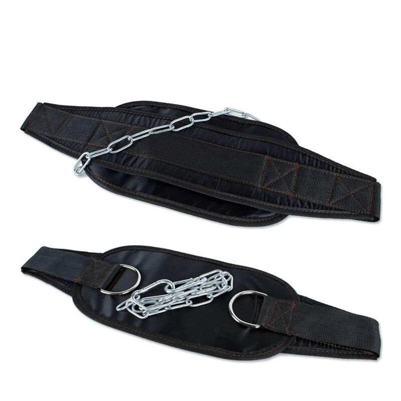 Fitness Equipment Weight Belt Professional Gym Pull-Ups Barbell Tablets Weights Dumbbell Weightlifting Belt Strength Pull Up Loa