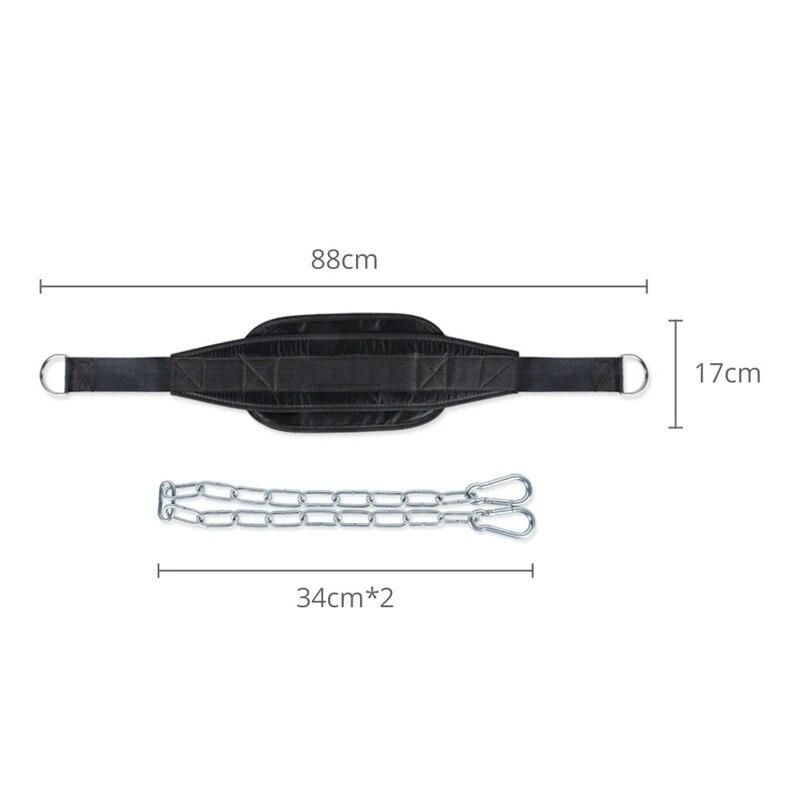 Fitness Equipment Weight Belt Professional Gym Pull-Ups Barbell Tablets Weights Dumbbell Weightlifting Belt Strength Pull Up Loa