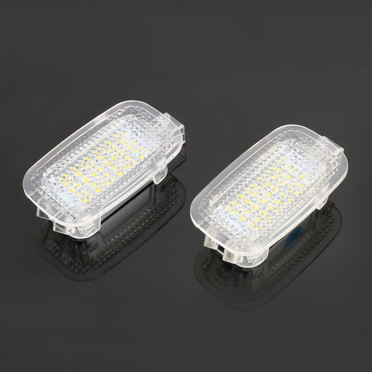 2 PCS LED Car DC 12V Door Lights Lamps For Mercedes Benz