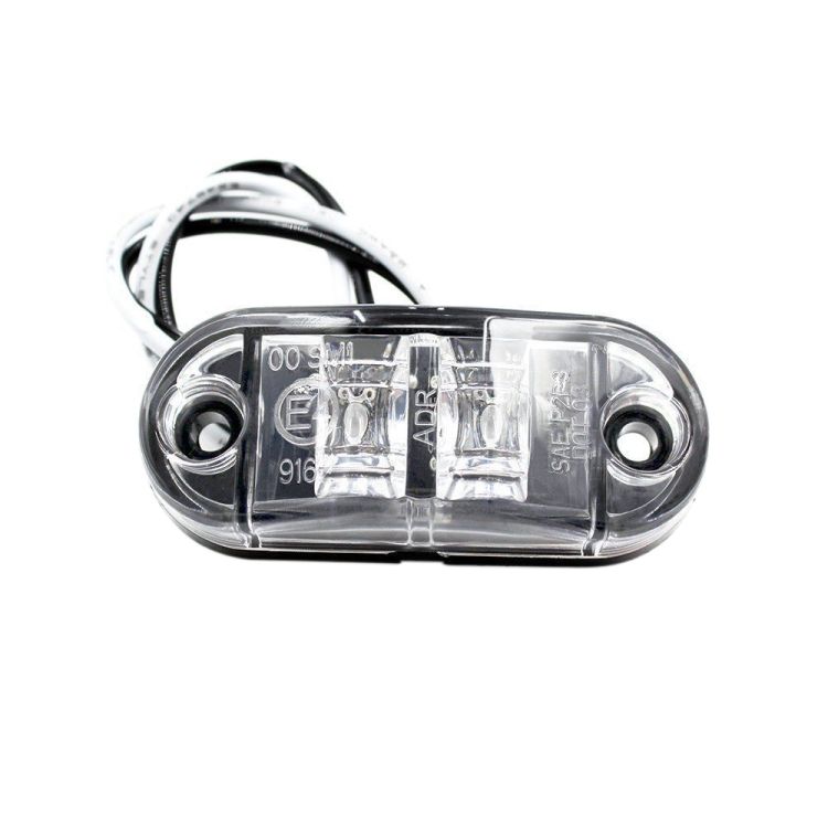 10 PCS 2 LED Piranha Truck Side Light