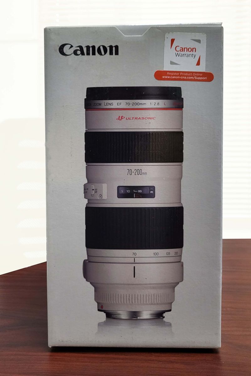 CANON LENS EF70-200MM 2.8L USM+LENS CASE & HOOD