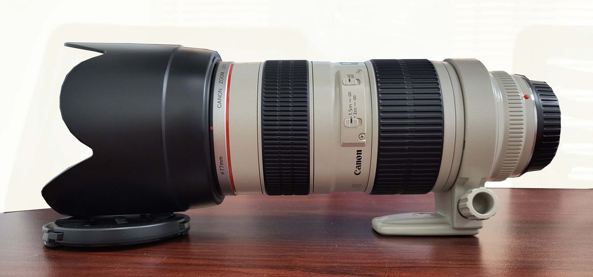 CANON LENS EF70-200MM 2.8L USM+LENS CASE & HOOD