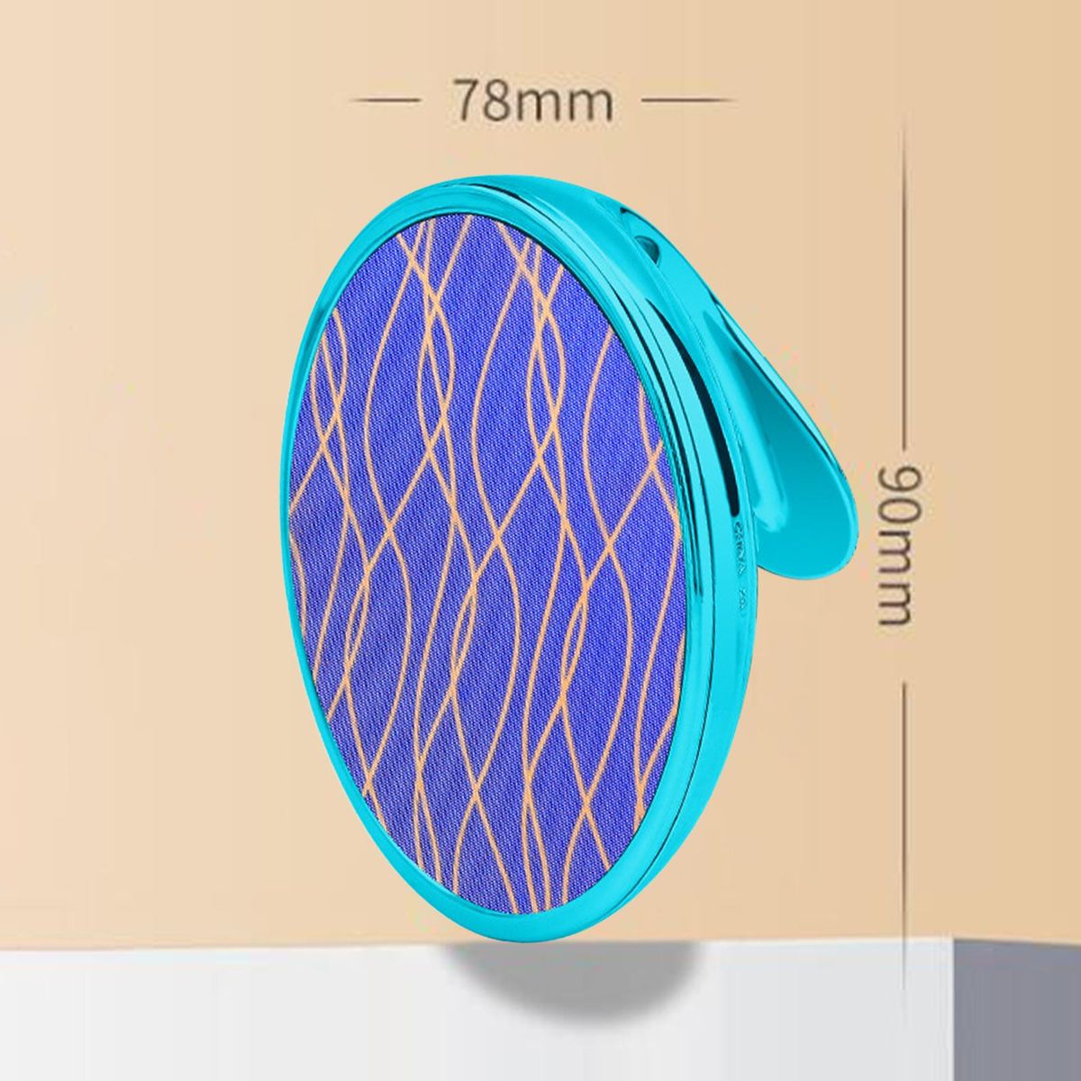 Nano Crystal Hair Remover Eraser Easy To Use For Armpits Blue Frame