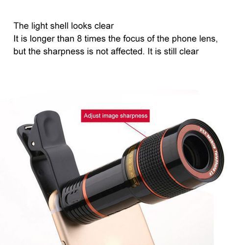 Telephoto Mobile Phone Lens Zoom External Lens