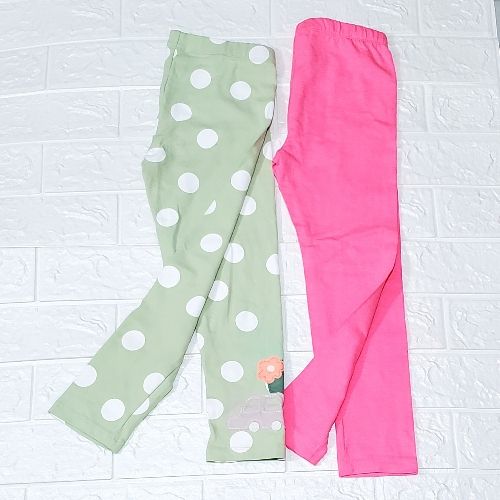 Girls Stylish Two Piece Leggings Set