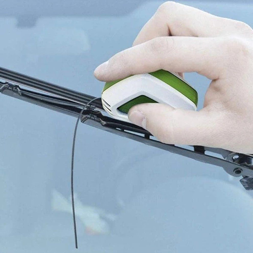 1 Pcs Wiper Repairer ABS Environmental Protection Cleaning Car Wipers Reusable Windshield Wiper Blade Repair Tool Green