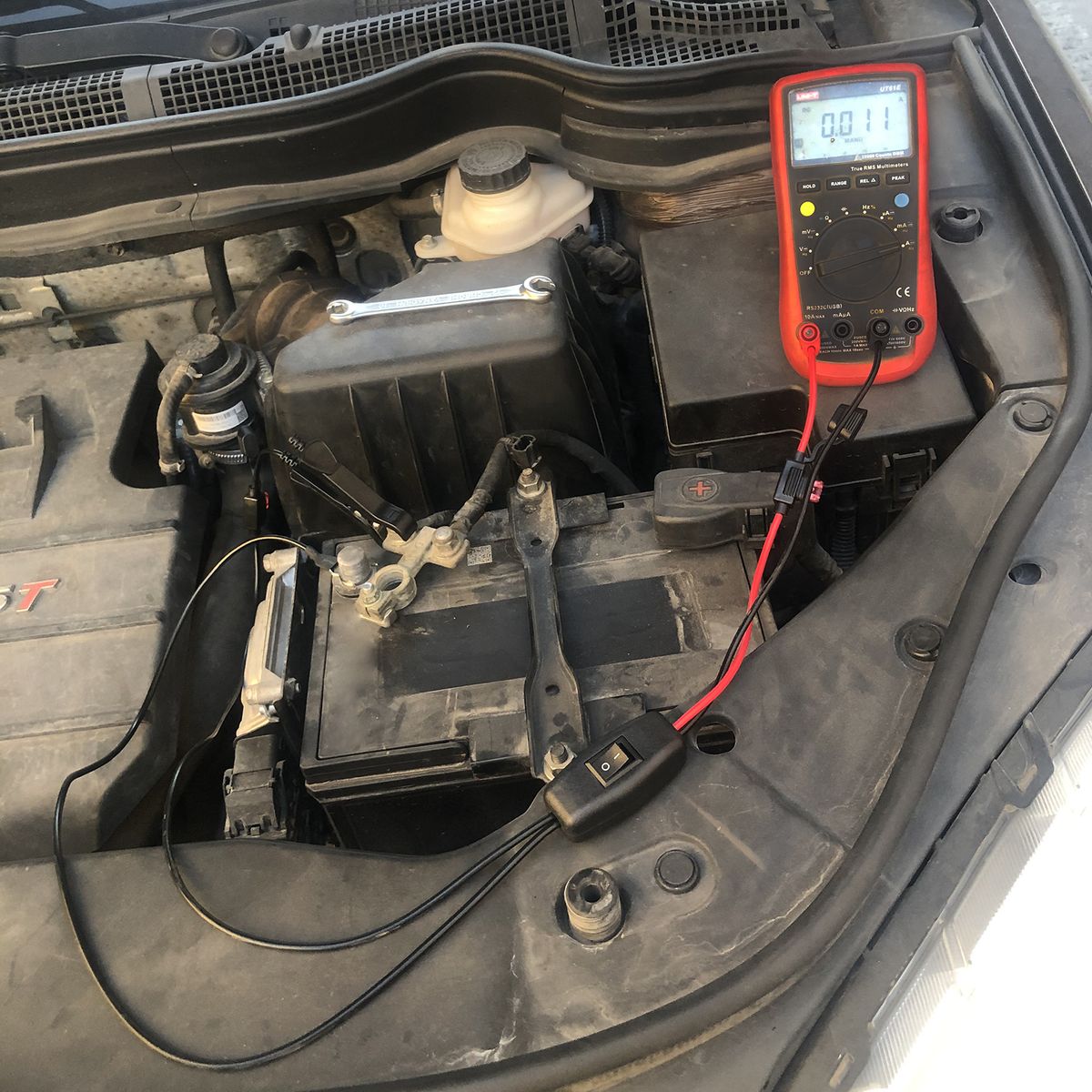 Parasitic Drain Tester For Automotive Battery Testing