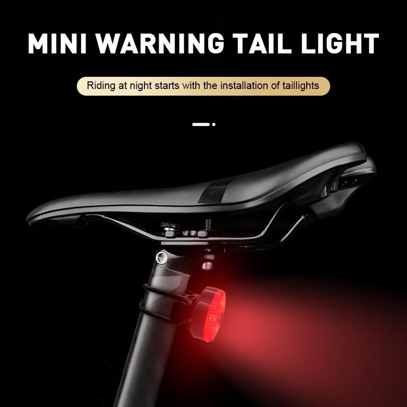 4 Sounds Police Siren Trumpet Horn Bike Rear Light For Taillight Waterproof Bicycle Bell 6 Fing LED Light Bike Accessories