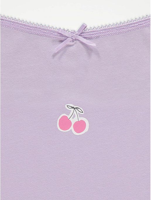 Fruit Print Cami Vests 5 Pack