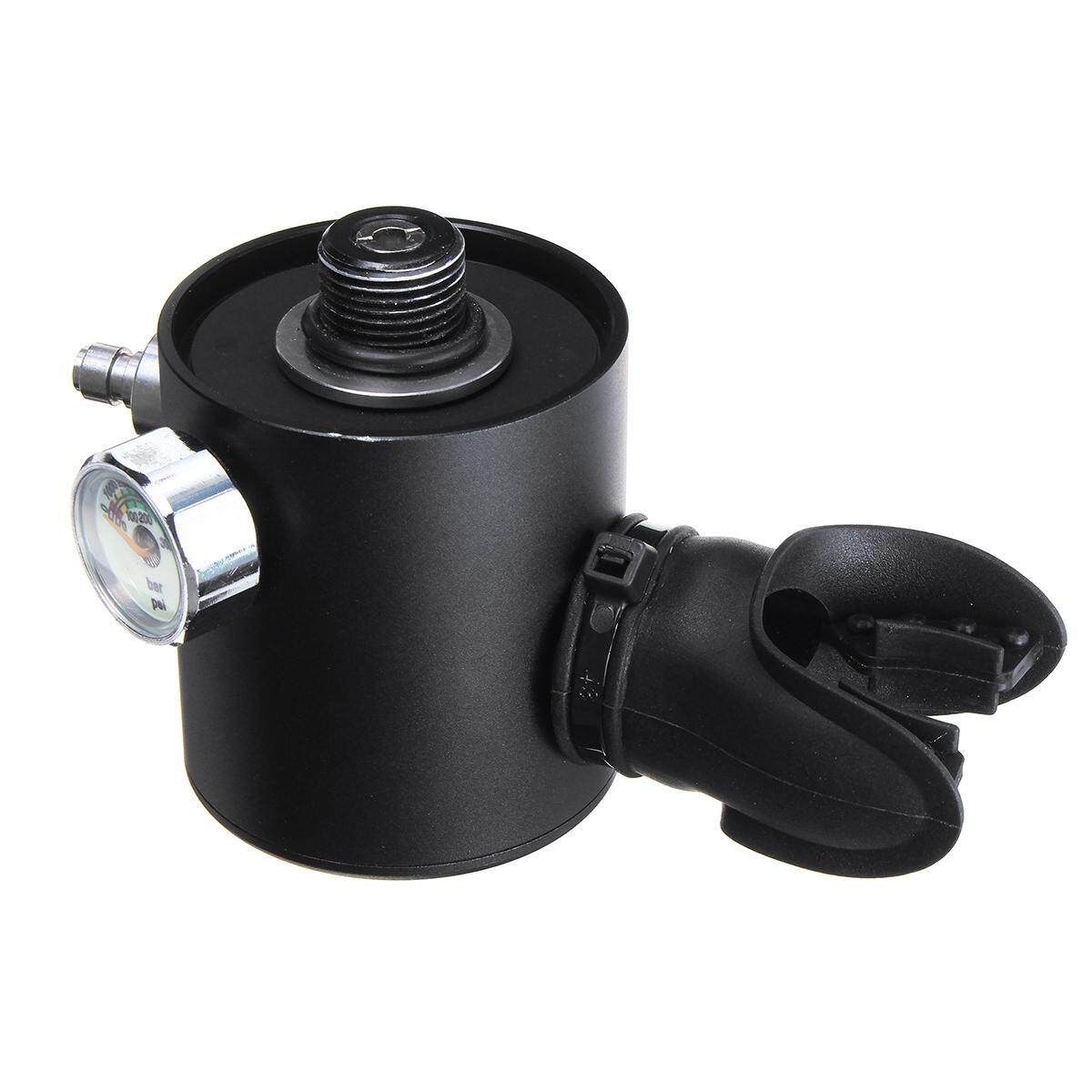 1L Portable Scuba Diving Air Tank Oxygen Cylinder Bottle Swim Underwater Breath Valve