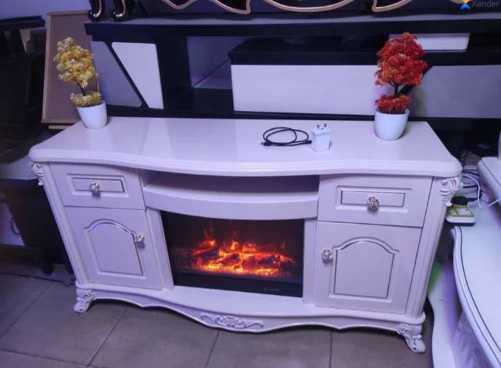 Royal Electric Fireplace TV Shelve