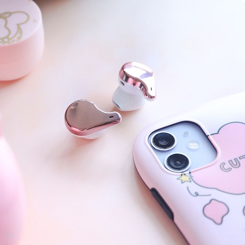 Bluetooth Earphones With Charging Case