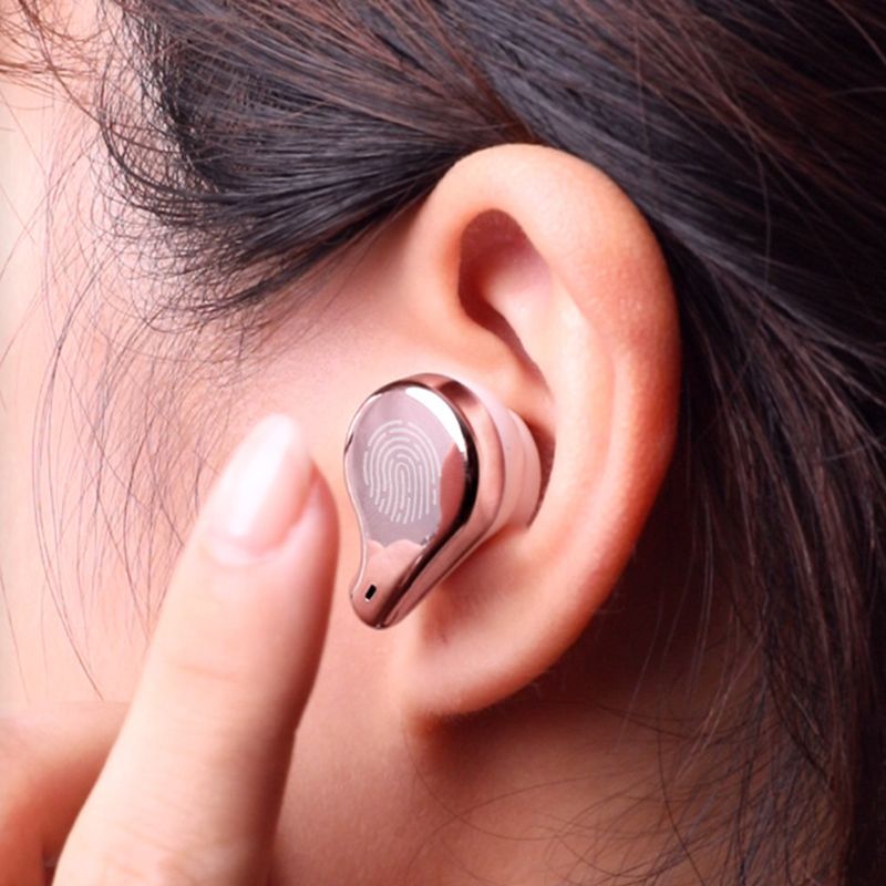 Bluetooth Earphones With Charging Case