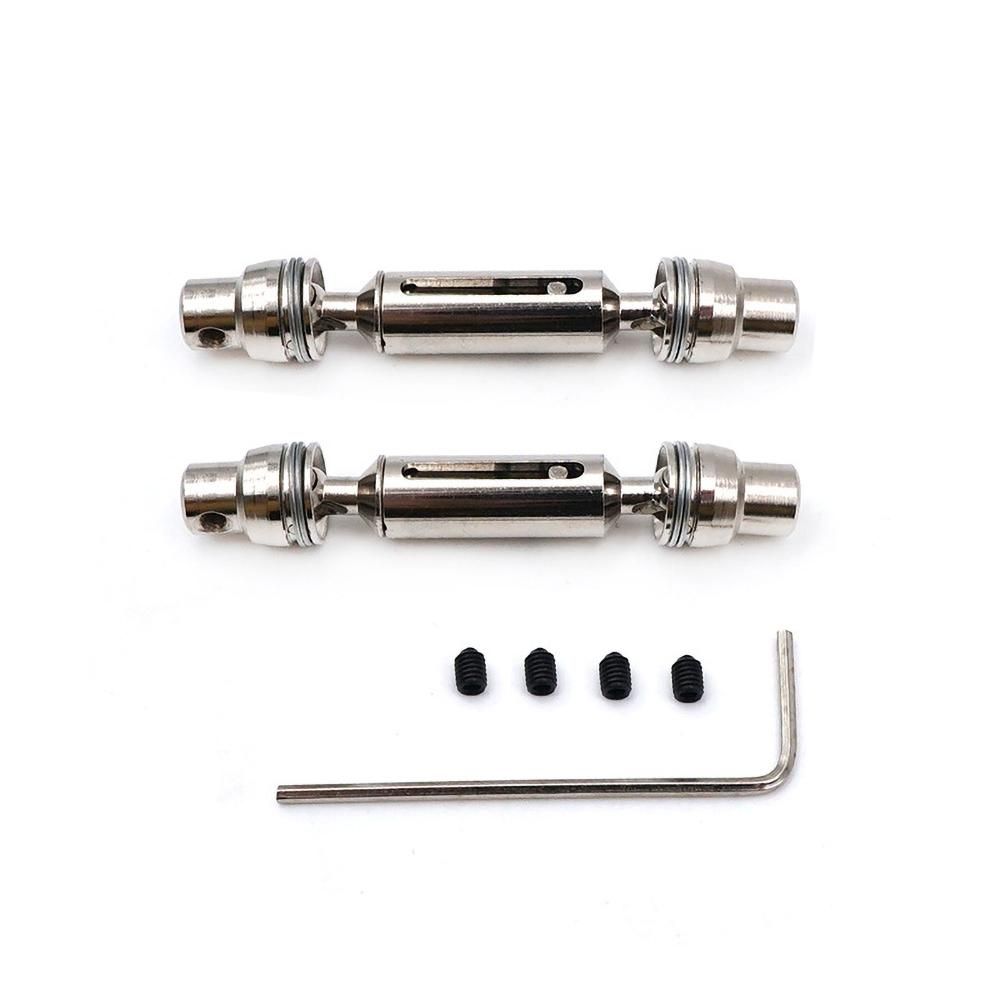 For WPL B14 B24 B16 B36 JJRC Q60 RC Car Metal Drive Shaft 3 PCS