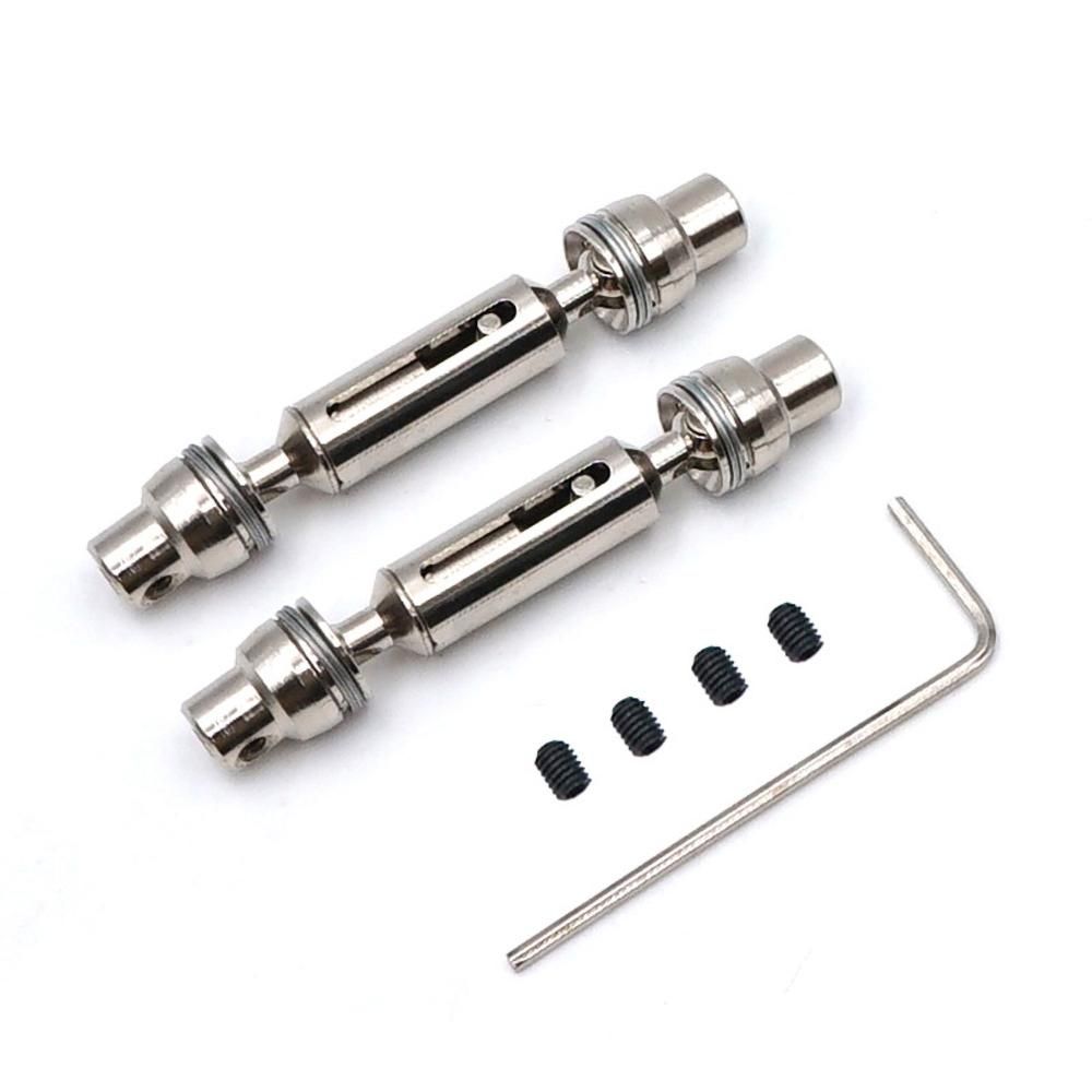 For WPL B14 B24 B16 B36 JJRC Q60 RC Car Metal Drive Shaft 3 PCS