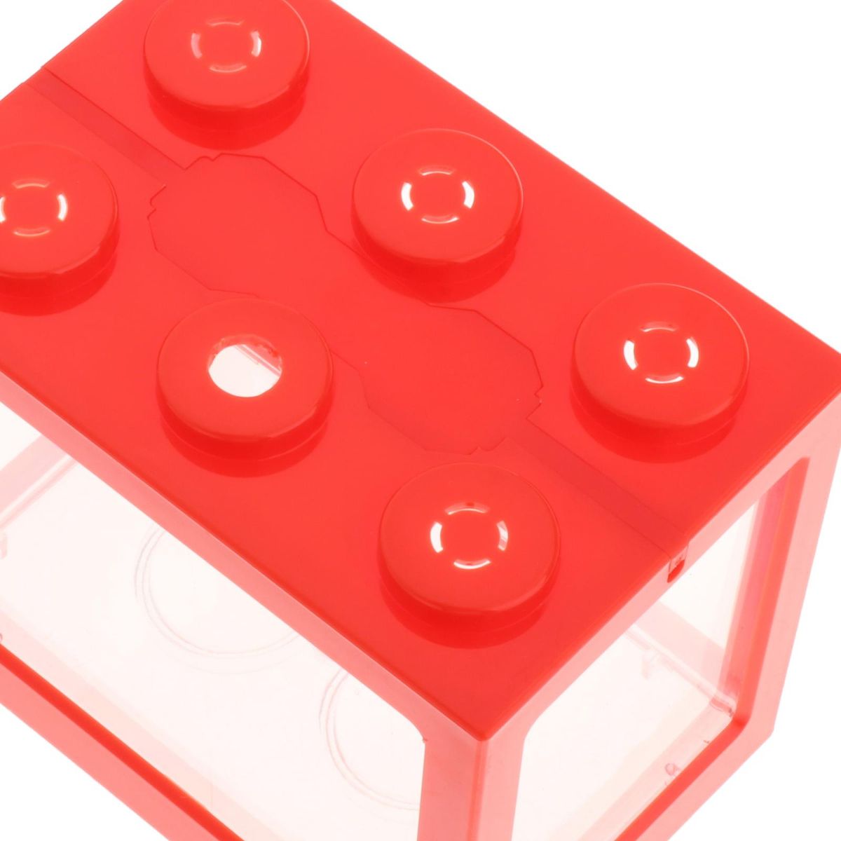 Small LED Lamp Desktop Mini Fish Tank Aquarium Water Room Ornament Red