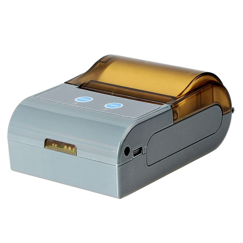Portable 58mm Bluetooth POS Receipt Thermal Printer(Grey)