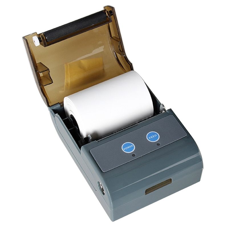 Portable 58mm Bluetooth POS Receipt Thermal Printer(Grey)