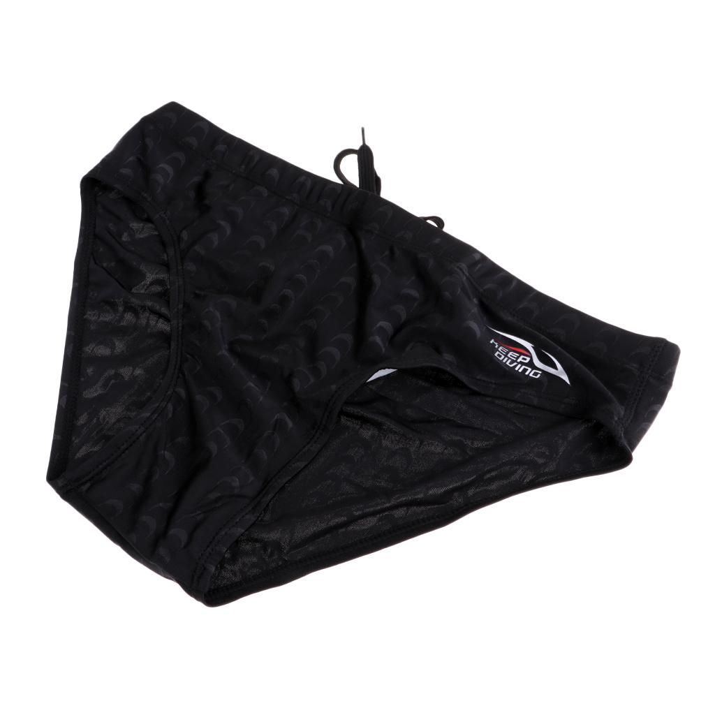 2xMens Quick Dry Triangle Swim Briefs Low-  Bikini Swimwear