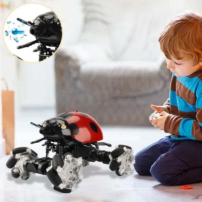 RC Water  Tank Spring Damping Projection Tanques Toys Car Red