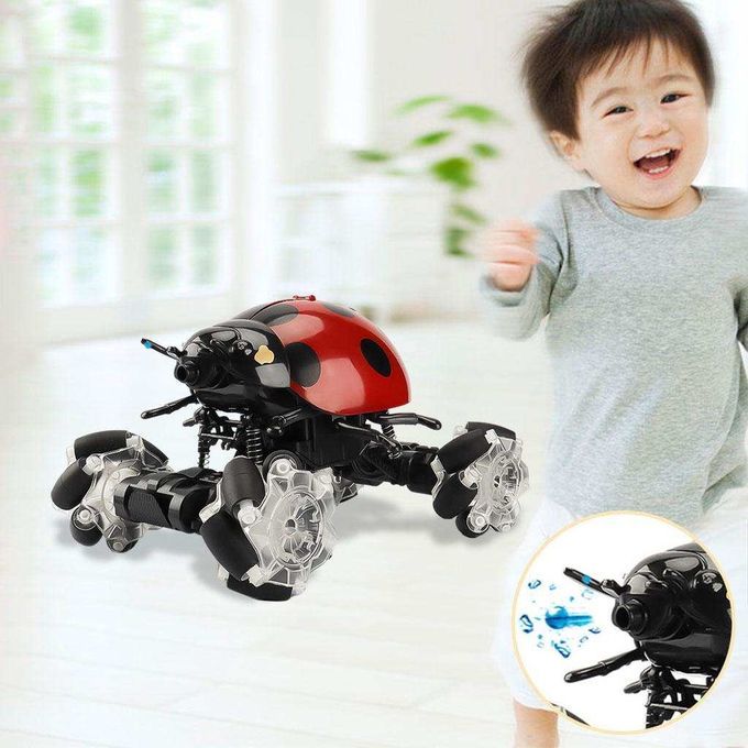 RC Water  Tank Spring Damping Projection Tanques Toys Car Red