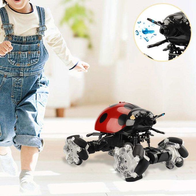 RC Water  Tank Spring Damping Projection Tanques Toys Car Red