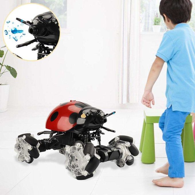 RC Water  Tank Spring Damping Projection Tanques Toys Car Red