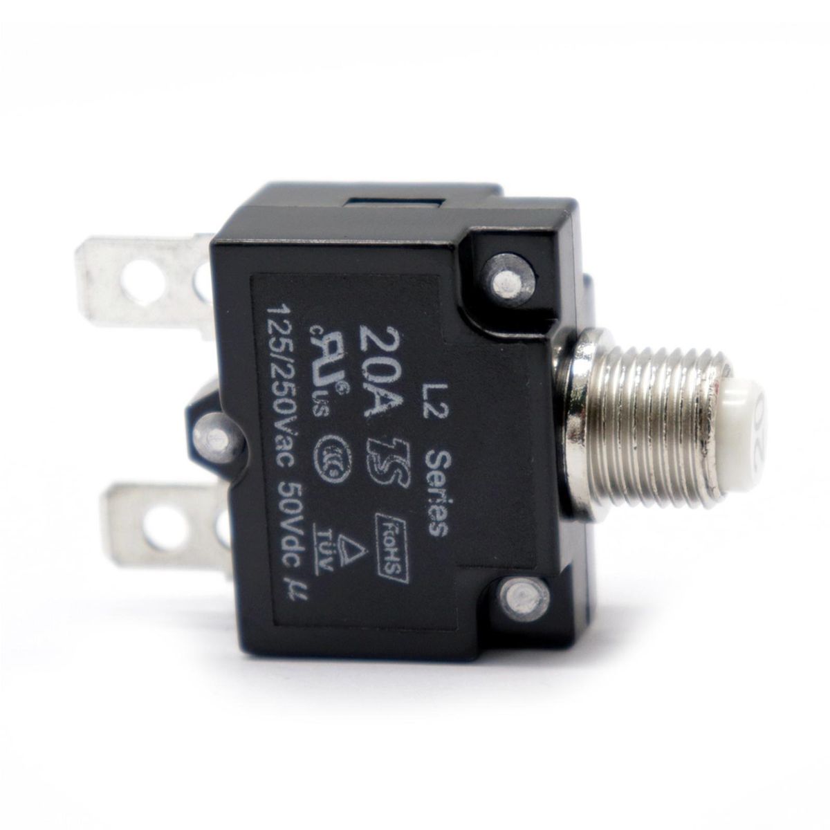 AC 125/250V 20A Reset Thermal Switch Overload Protection Circuit Breaker Overload Protector