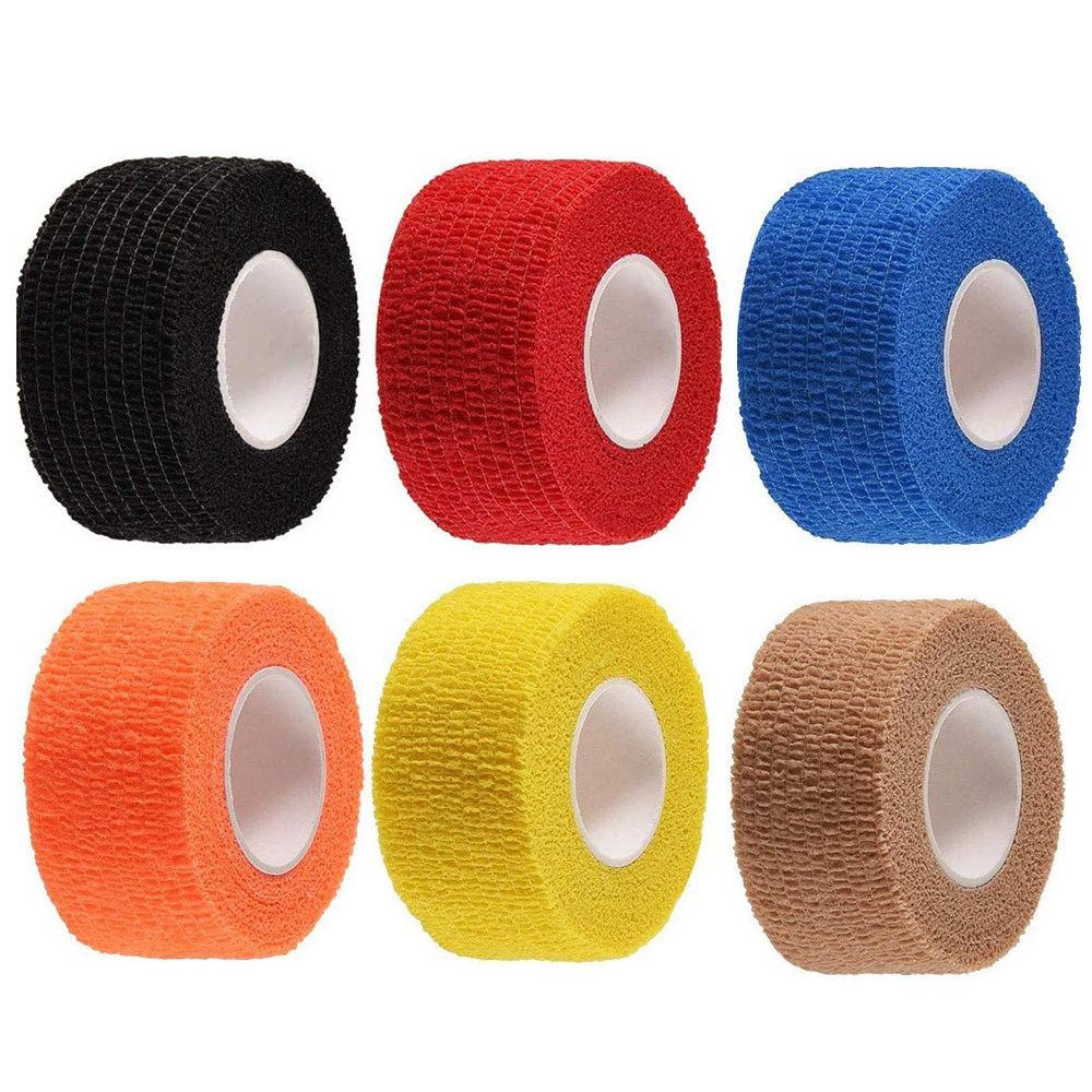6-Rolls Self Adhesive Bandage Breathable Non Woven For Sports Injury Finger,Ankle,Knee,Toe And Pets