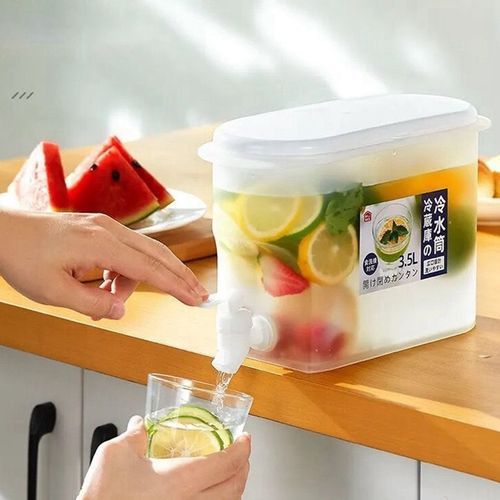 Freezer Water And Juice Container Dispenser