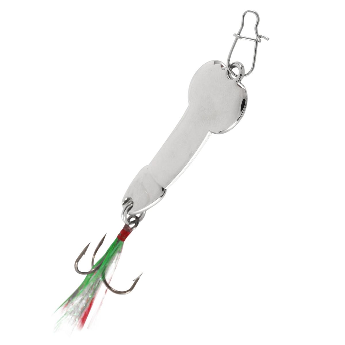 metal spoon fishing lure Feather Hook metal fishing bait