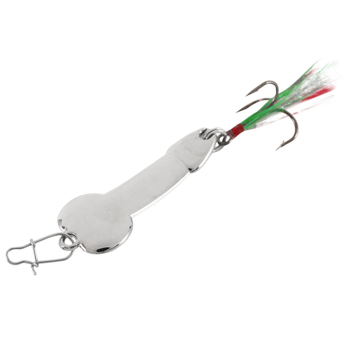 metal spoon fishing lure Feather Hook metal fishing bait