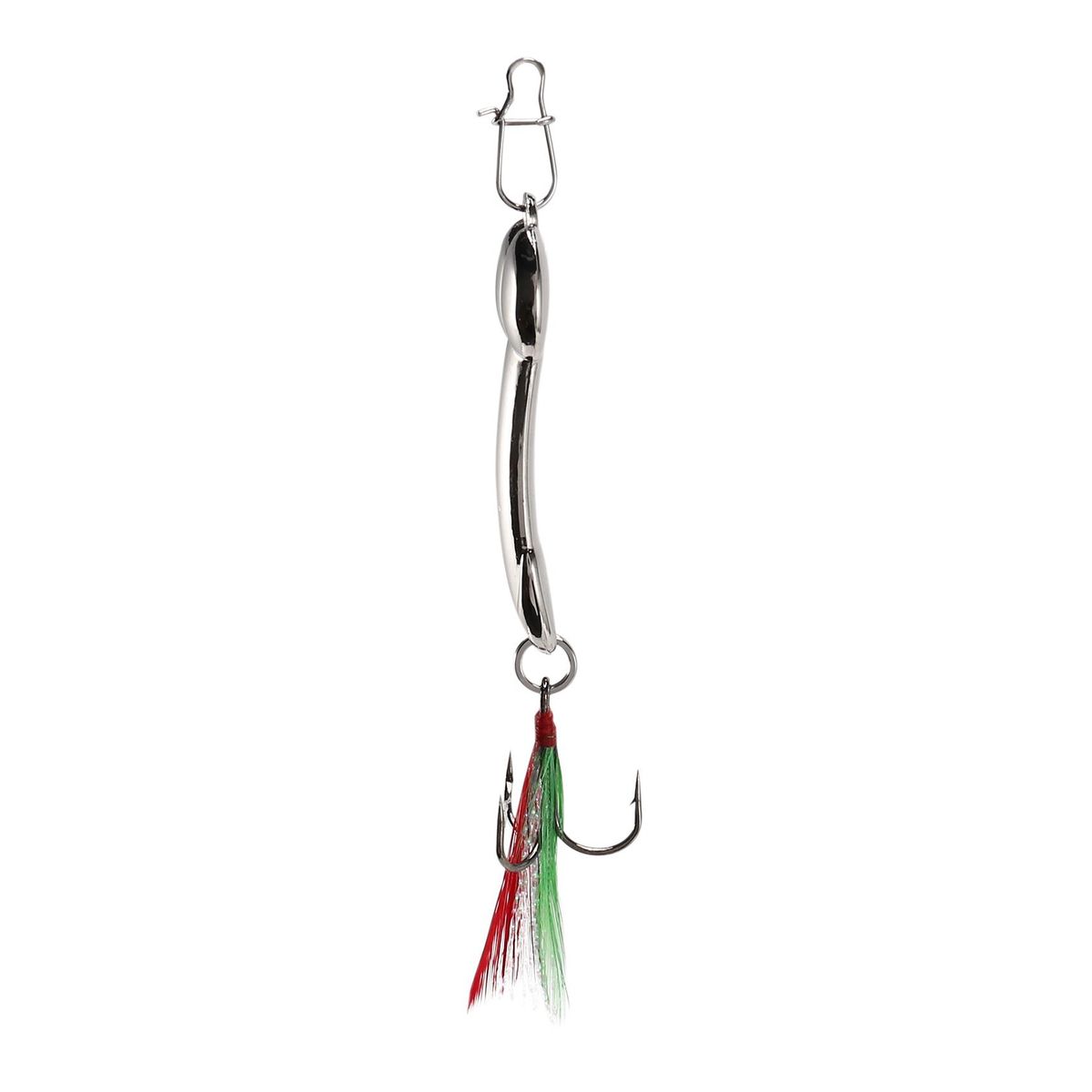 metal spoon fishing lure Feather Hook metal fishing bait