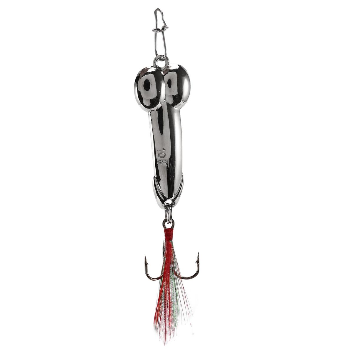 metal spoon fishing lure Feather Hook metal fishing bait