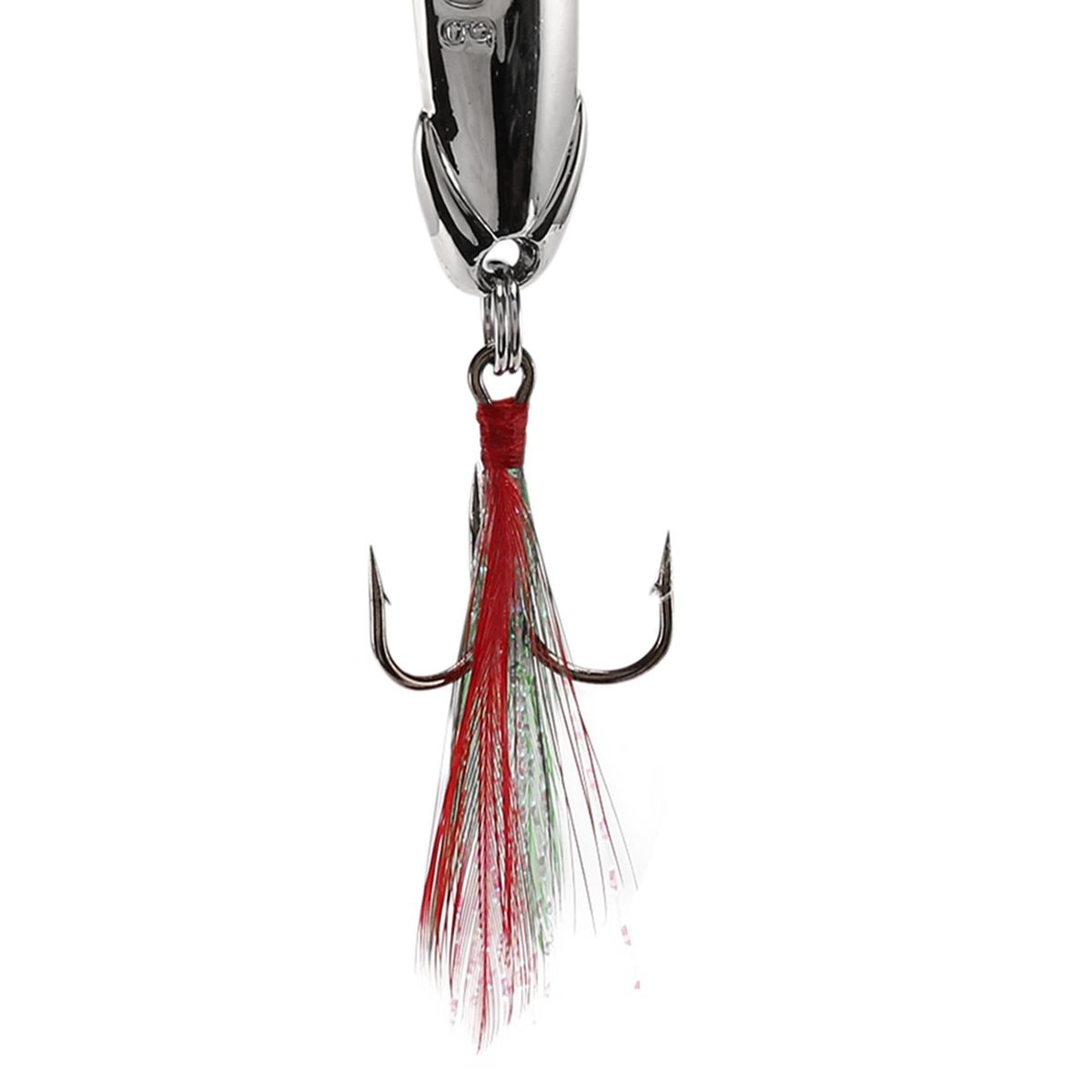 metal spoon fishing lure Feather Hook metal fishing bait