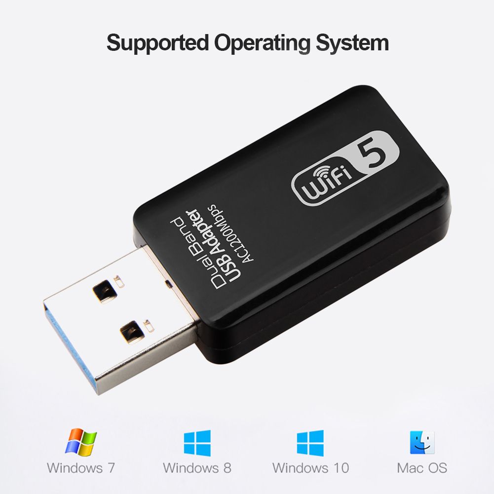 ALLOUSEED Dual Band 1200Mbps USB 3.0 Network Card Adapter