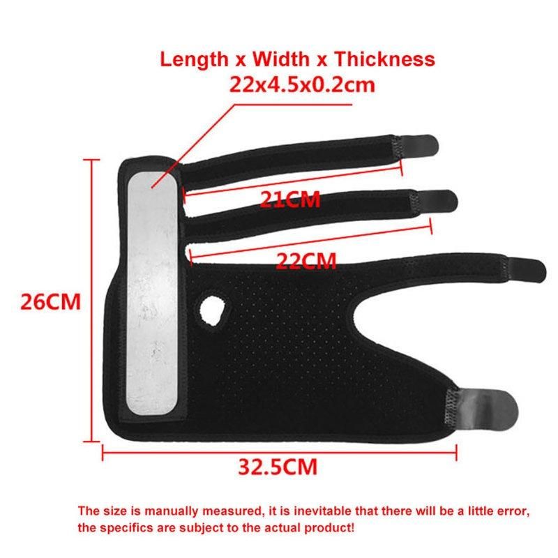 Mallet Finger Splint for 2/3 Finger Brace Aluminum Finger Support Stabilizer