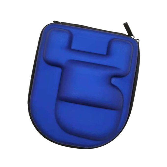 Reel Bag Pouch Waterproof Shockproof EVA Cover Blue Left