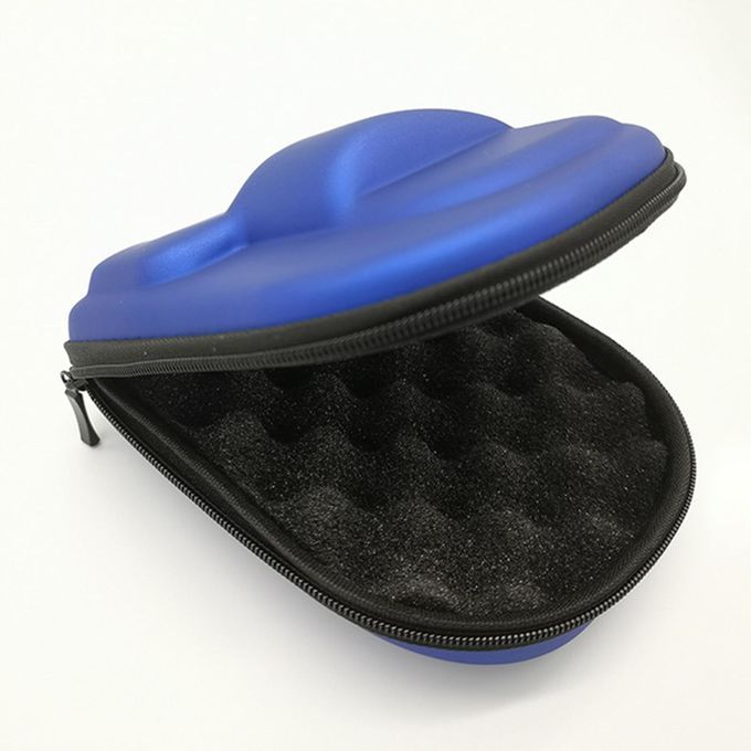 Reel Bag Pouch Waterproof Shockproof EVA Cover Blue Left