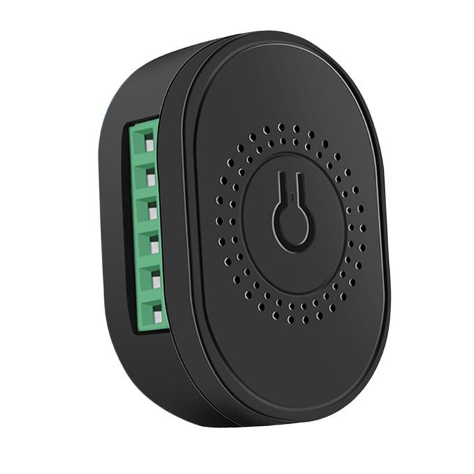 Mini Smart Light Switch Module For Tuya   3.0 DIY Breaker 16A Black
