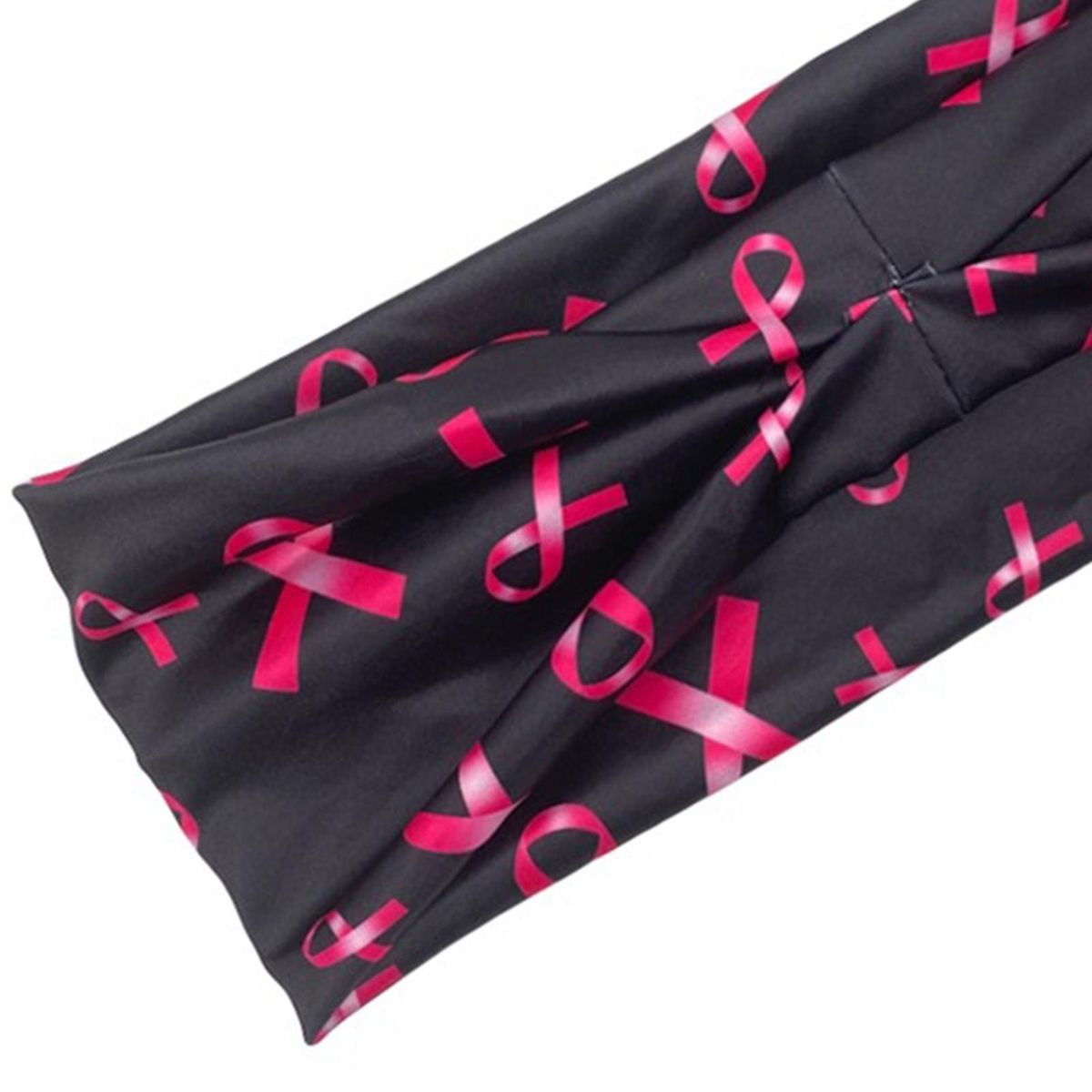 Sports Headband for Basketball Performance Womens Wide Edge Yoga Black