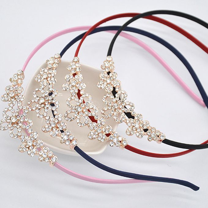 12 Pieces Girls  Women DIY Satin Fabric Covered Ribbon Metal